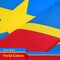 G128 2 Pack: DR Congo Congolese Flag | 3x5 Ft | Printed 150D Polyester - Indoor/Outdoor, Vibrant Colors, Brass Grommets, Quality Polyester, Much Thicker More Durable Than 100D 75D Polyester